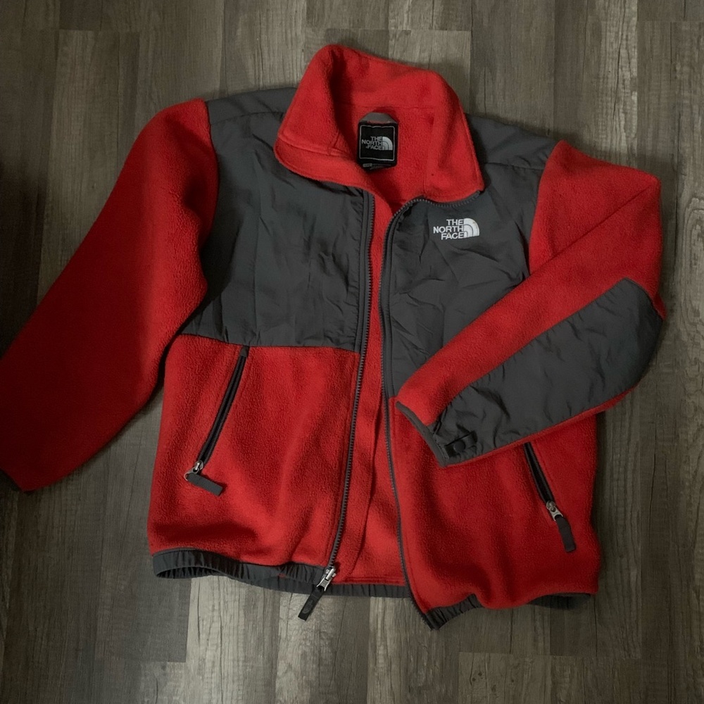 North face zip up jacket